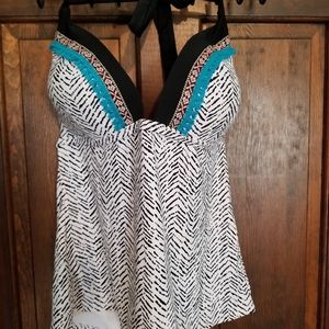 Arizona Jean's Co. Tie Back Swimsuit Top